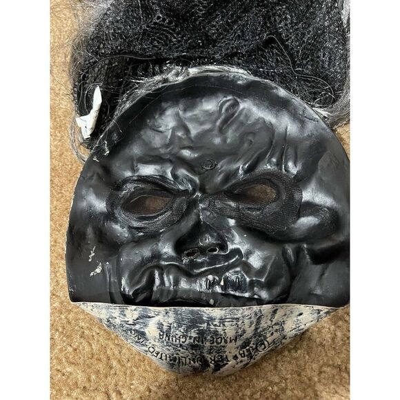 Easter Unlimited Fun World Halloween Mask 2013 with Wig Adult Face - Picture 3 of 10